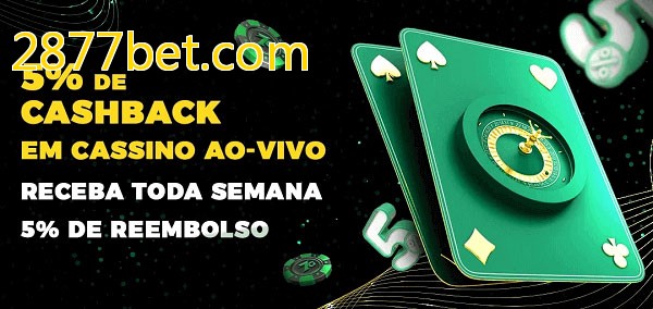 Promoções do cassino ao Vivo 2877bet.com